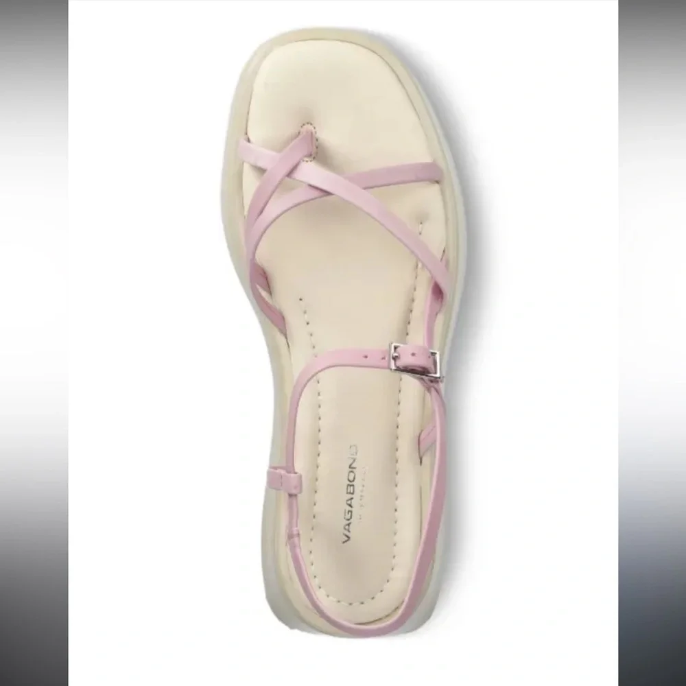 Vagabond Lilac Strappy Platform Sandals - Picture 2 of 12